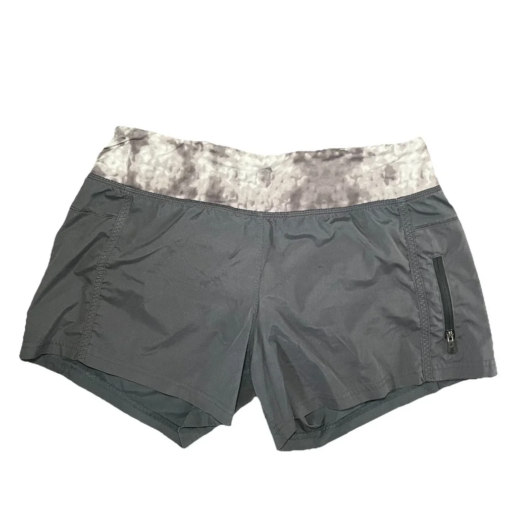 Lululemon Womens Size 6 Athletica Running Shorts Brief Liner Gray - Picture 1 of 11